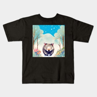 Wandering Wombat Kids T-Shirt